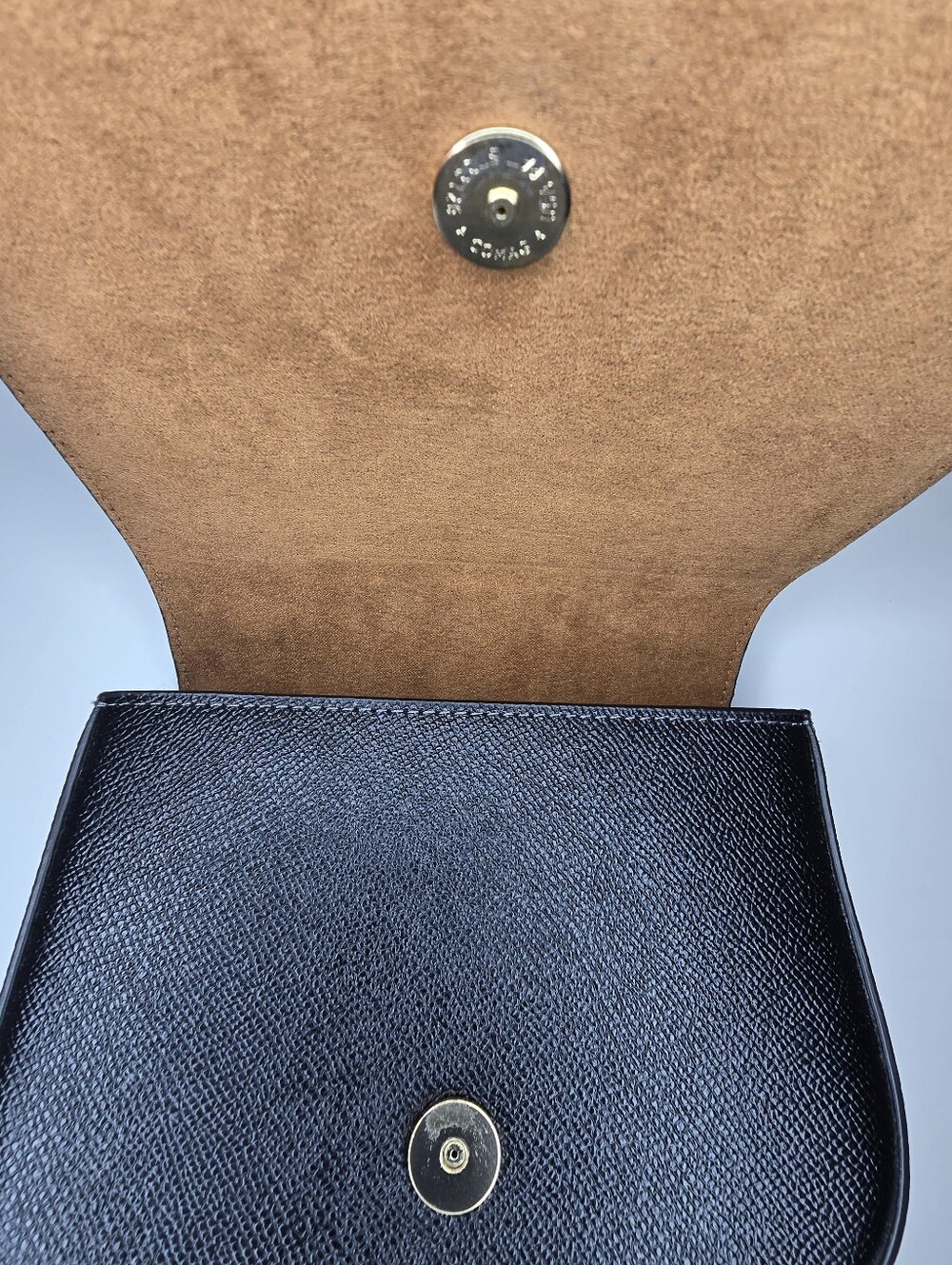 Coach Lysa Top Handle Bag Black Leather Crossbody CX575 - Picture 10 of 12